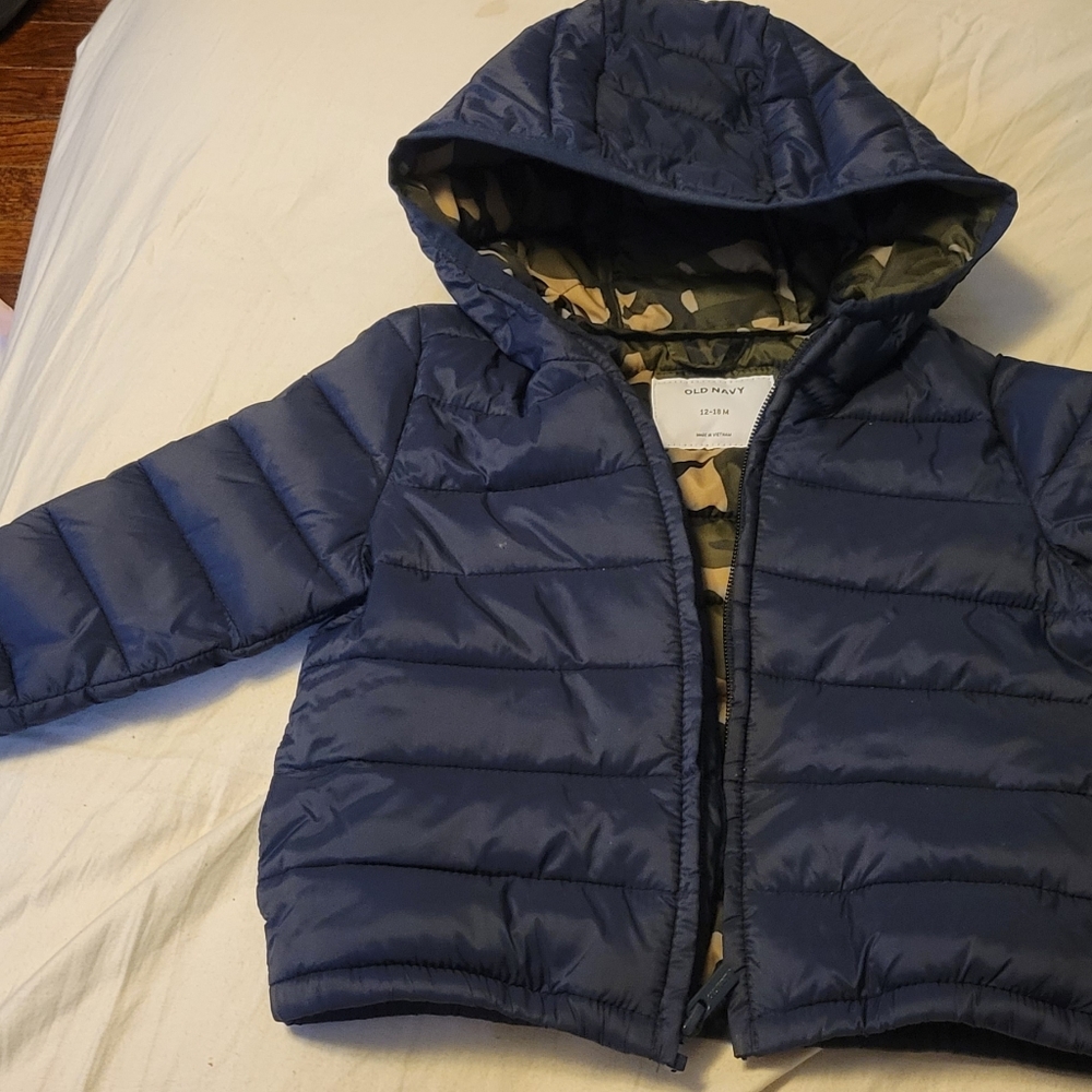 Two Puffer Coats